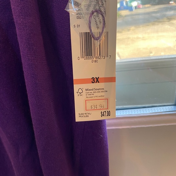 Jones of New York short sleeved knit top - Picture 4 of 7